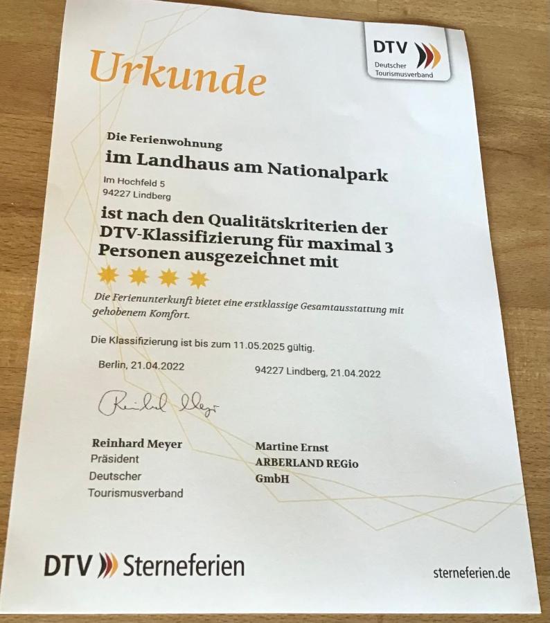Ferienwohnung Im Landhaus Am Nationalpark Ludwigsthal ภายนอก รูปภาพ